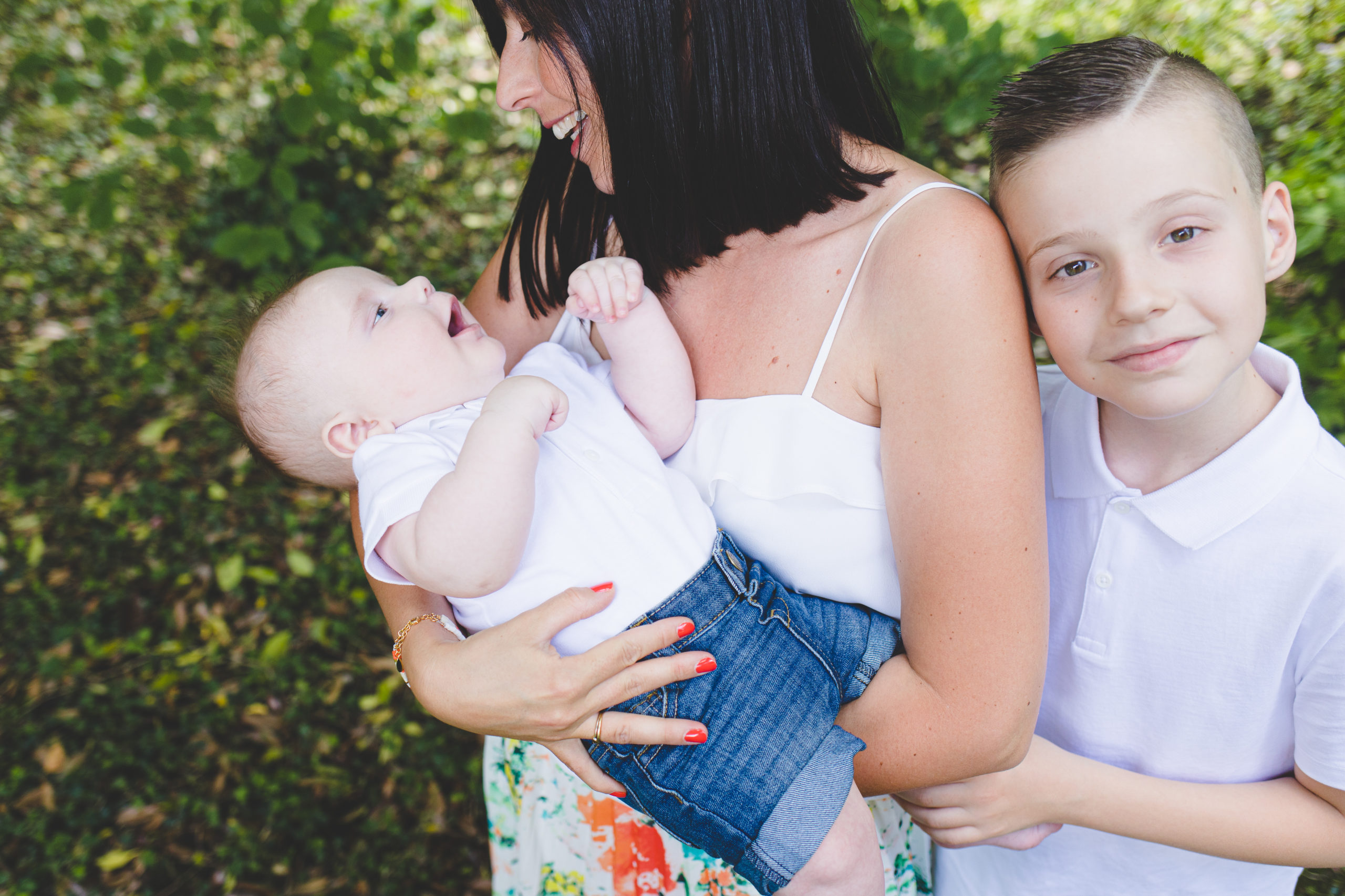 photo famille maman fils Liège Aywaille