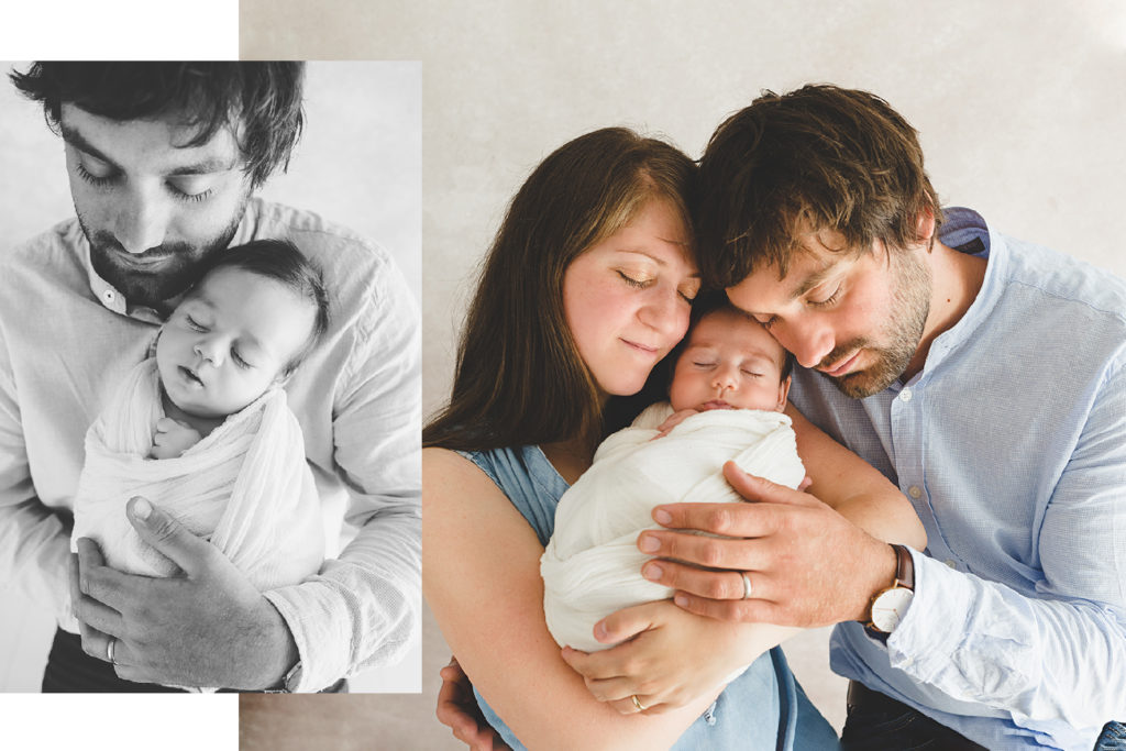 Photo bébé Famille papa maman 1mois nouveau-né petits pieds Aywaille Liège